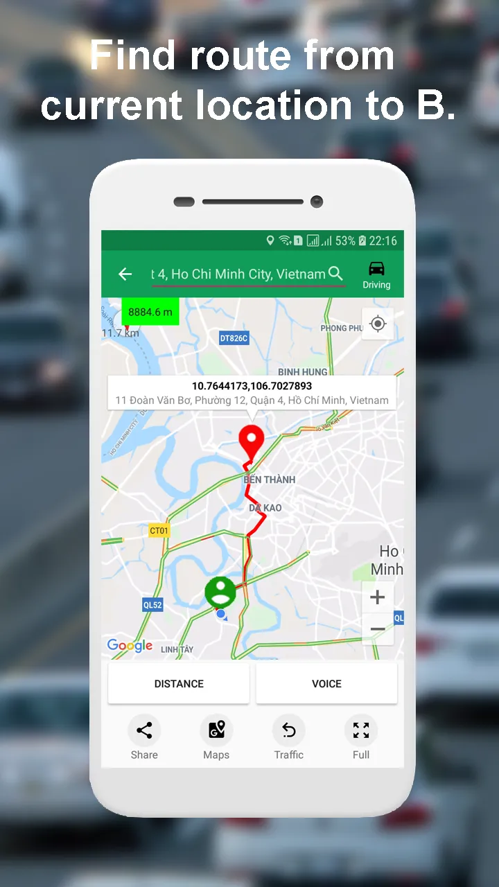 Road Map - GPS Navigation | Indus Appstore | Screenshot