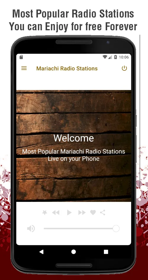 Mariachi Radio Stations | Indus Appstore | Screenshot