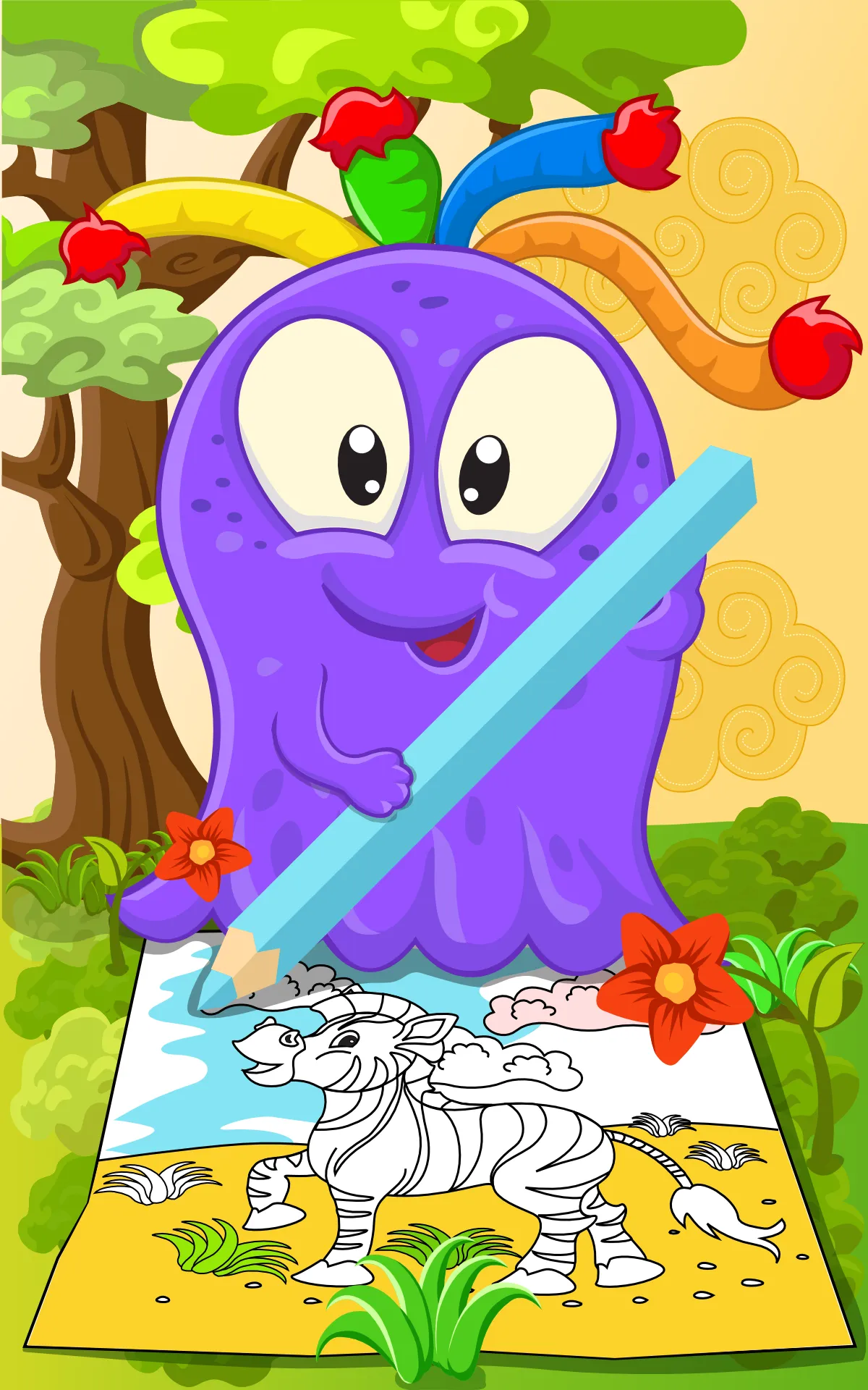 Coloring Pages and Puzzles Kid | Indus Appstore | Screenshot