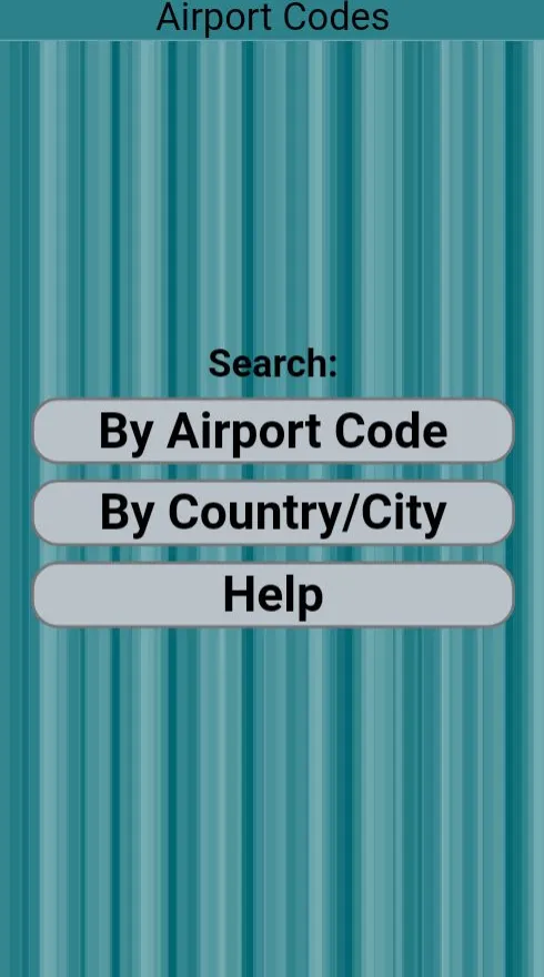 Airport Codes | Indus Appstore | Screenshot