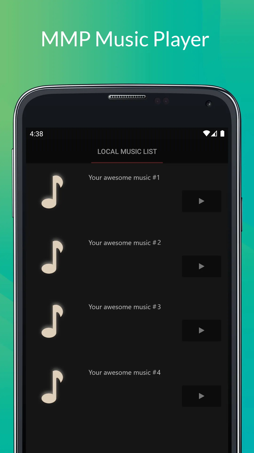 MMP Music Player | Indus Appstore | Screenshot