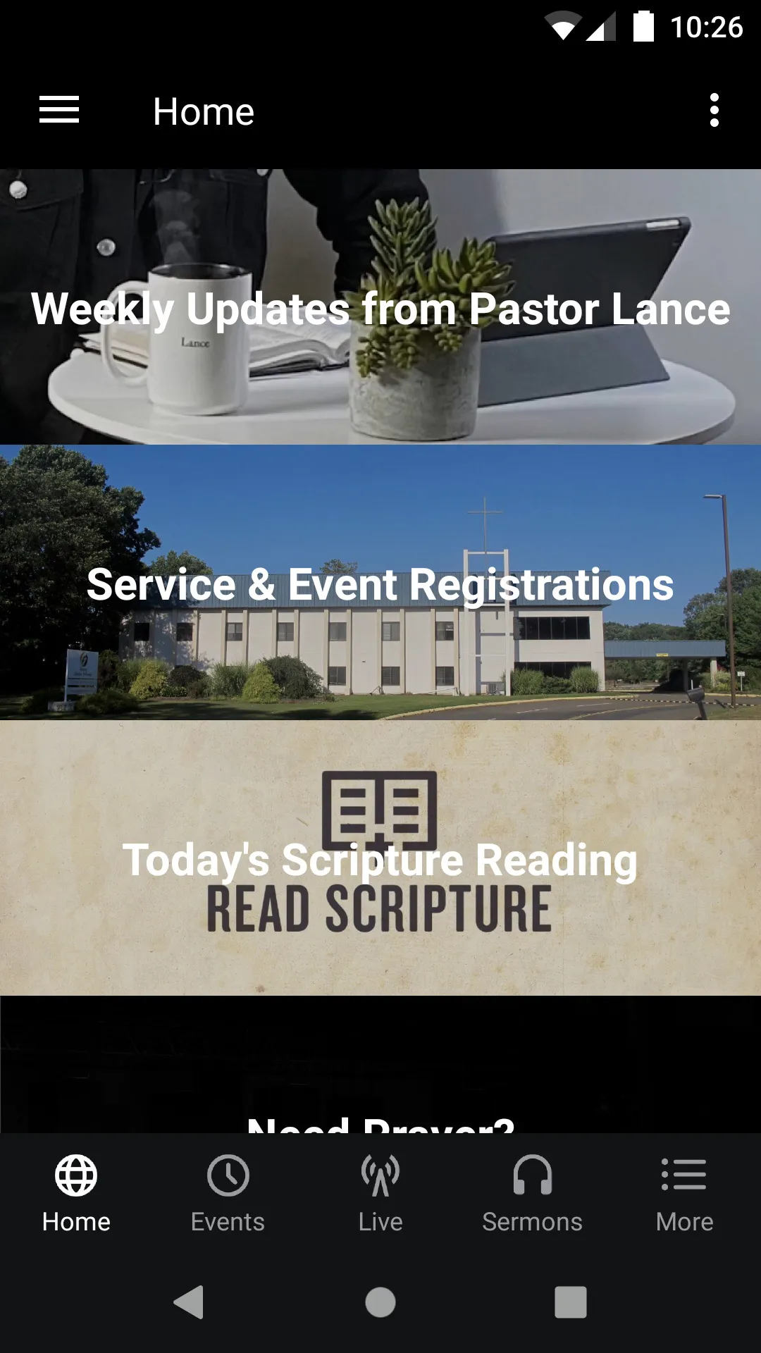 Gateway Christian Fellowship | Indus Appstore | Screenshot