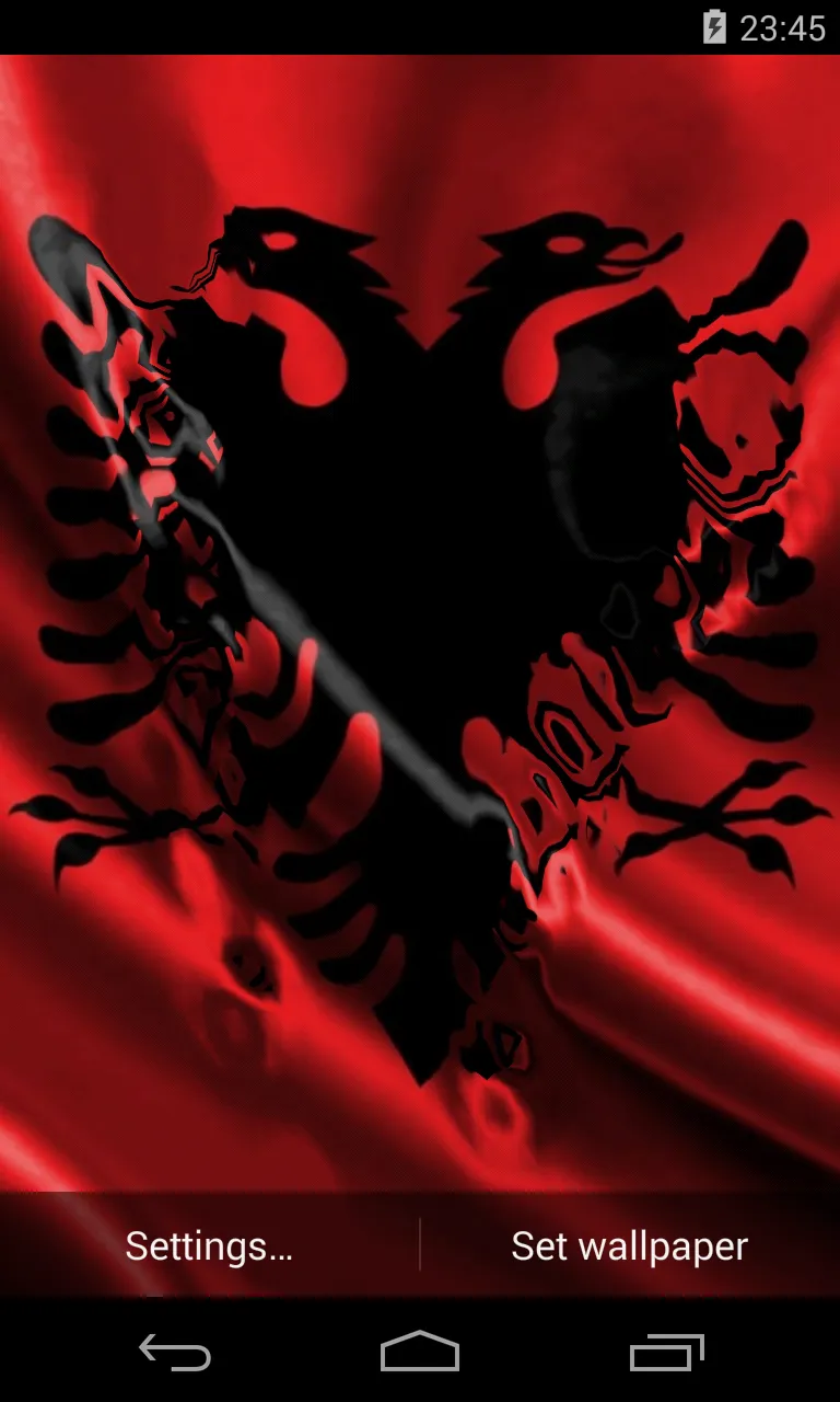 Flag of Albania Wallpapers | Indus Appstore | Screenshot