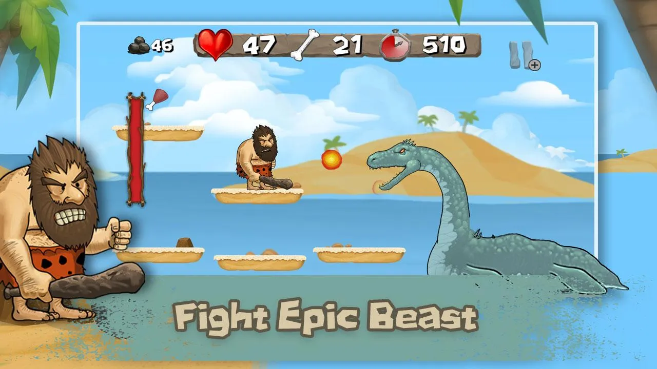 Caveman Chuck | Indus Appstore | Screenshot