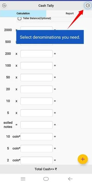 Cash Tally | Indus Appstore | Screenshot