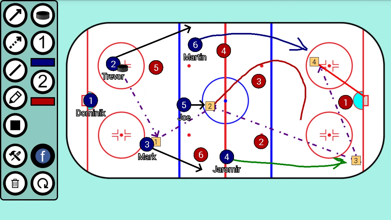 Hockey Tactic Board | Indus Appstore | Screenshot