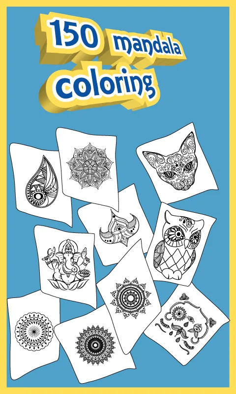 Mandala Coloring Pages | Indus Appstore | Screenshot