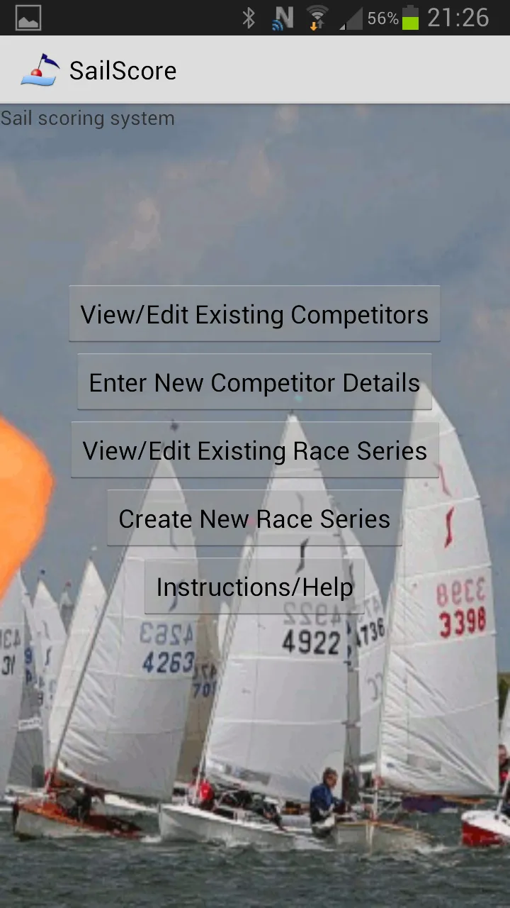 Sailscore sail race scoring | Indus Appstore | Screenshot