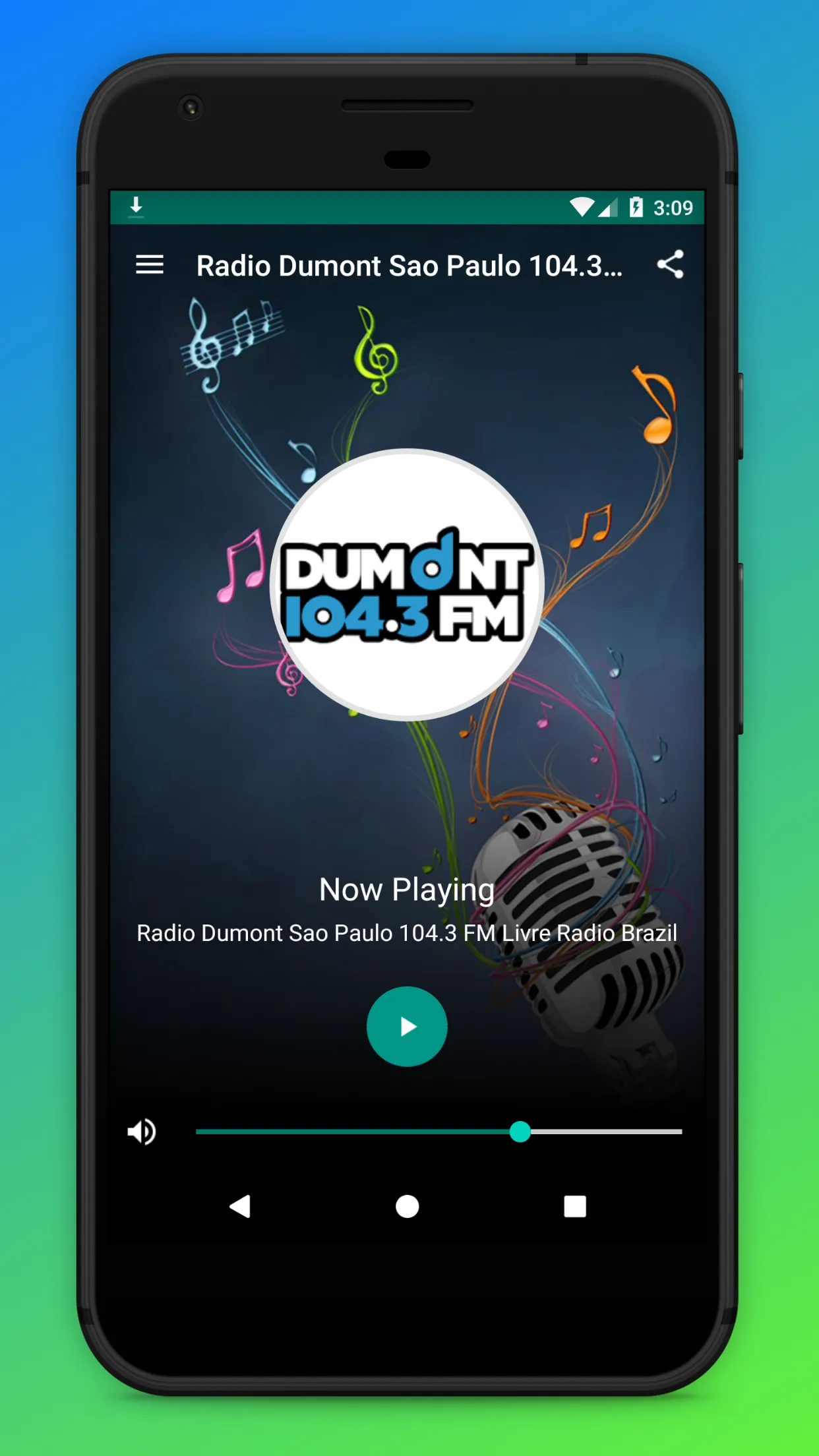 Rádio Dumont FM 104.3 App BR | Indus Appstore | Screenshot