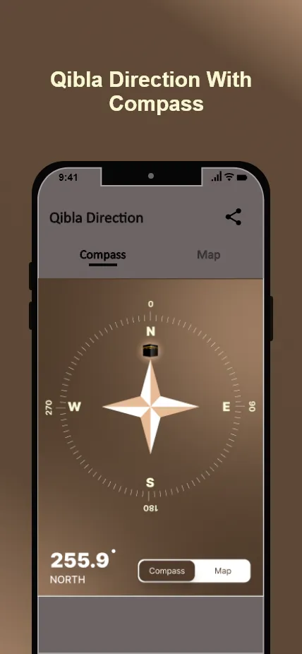 Qibla Finder: Salah, Tasbeeh | Indus Appstore | Screenshot