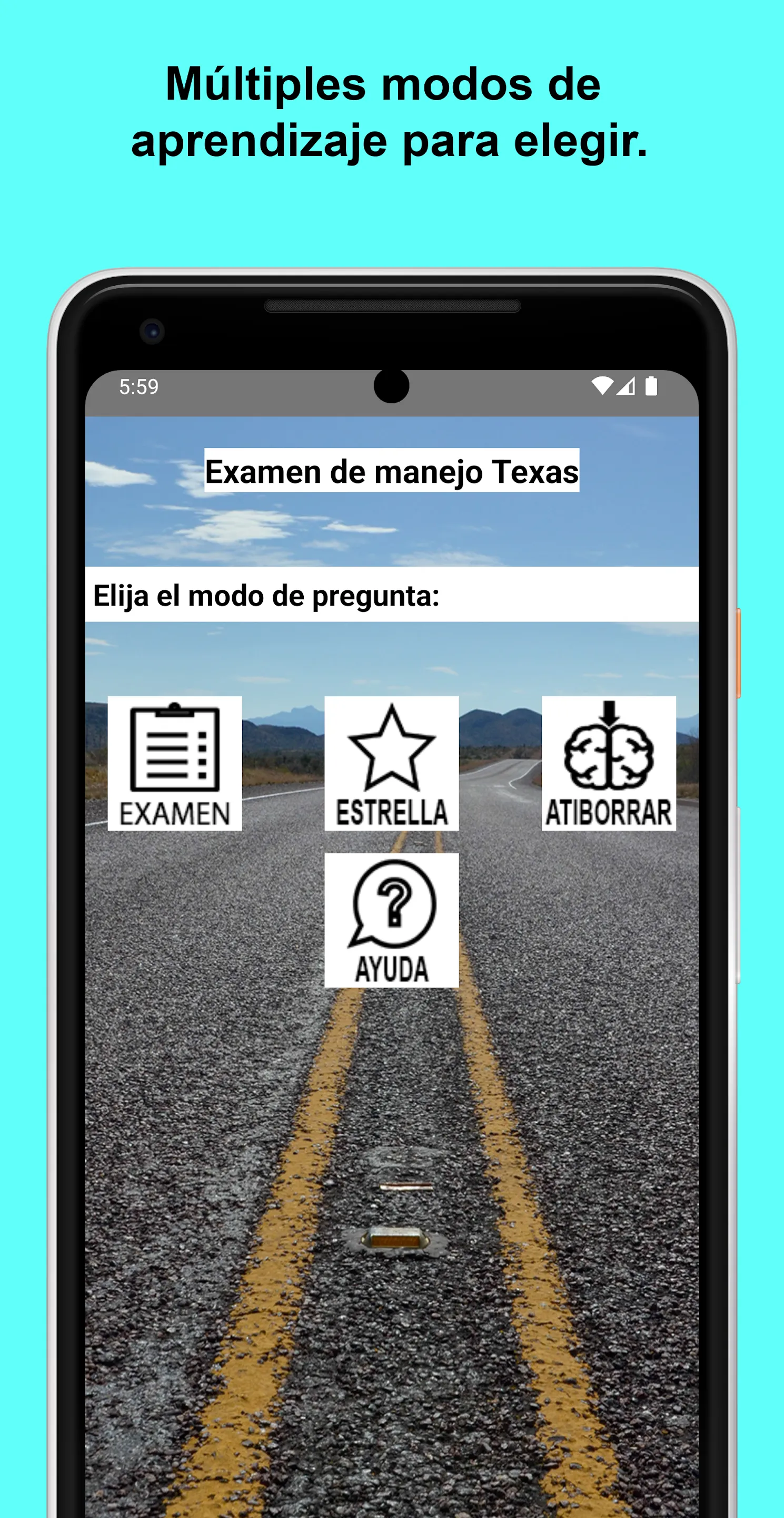 Examen de manejo Texas | Indus Appstore | Screenshot