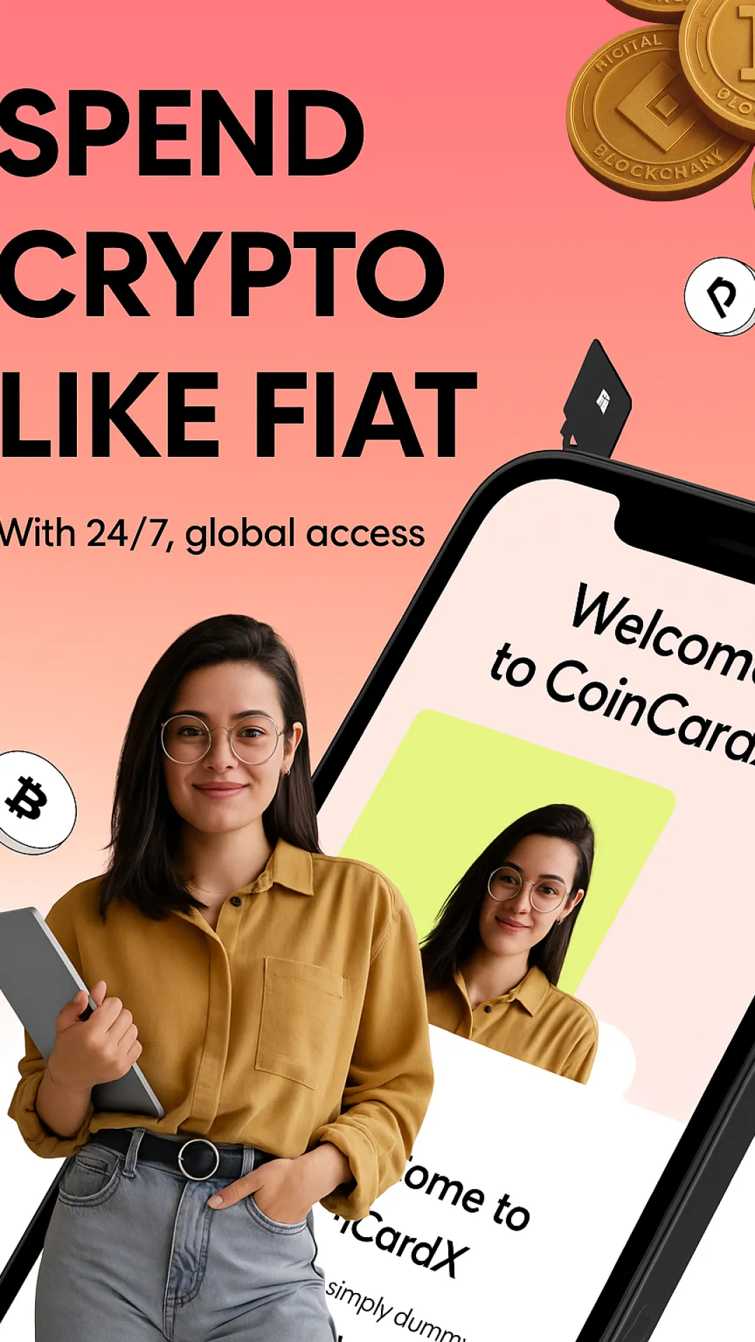 CoinCardX - Crypto Card Wallet - Apps on Indus Appstore
