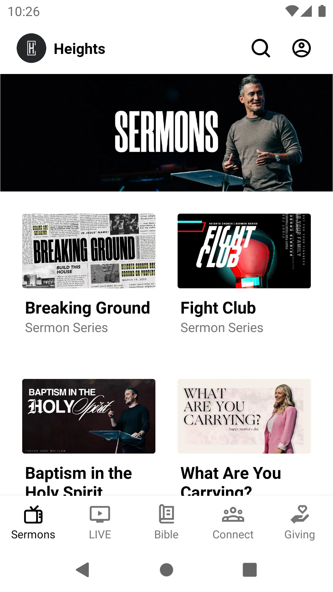 The Heights Church | Indus Appstore | Screenshot