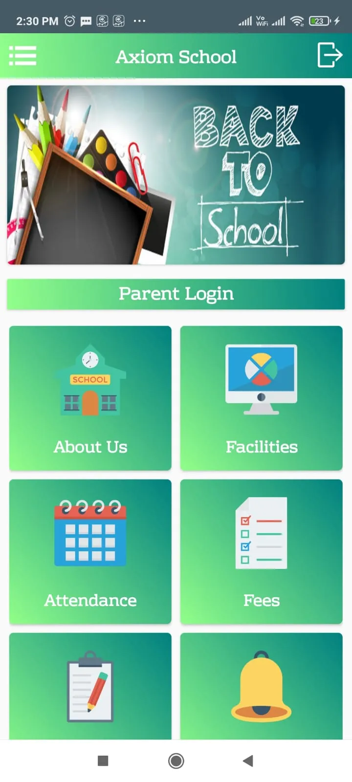 Axiom English School | Indus Appstore | Screenshot