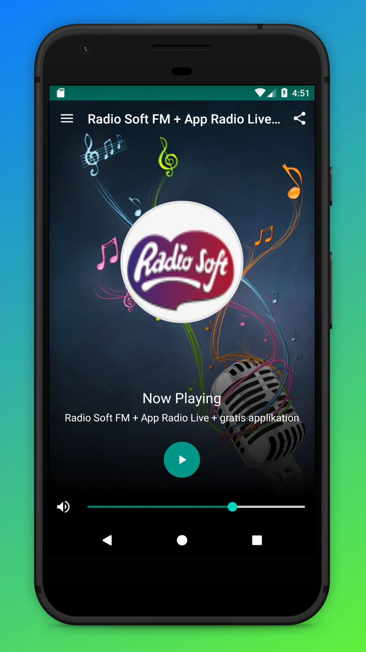 Radio Soft App Danmark Online | Indus Appstore | Screenshot