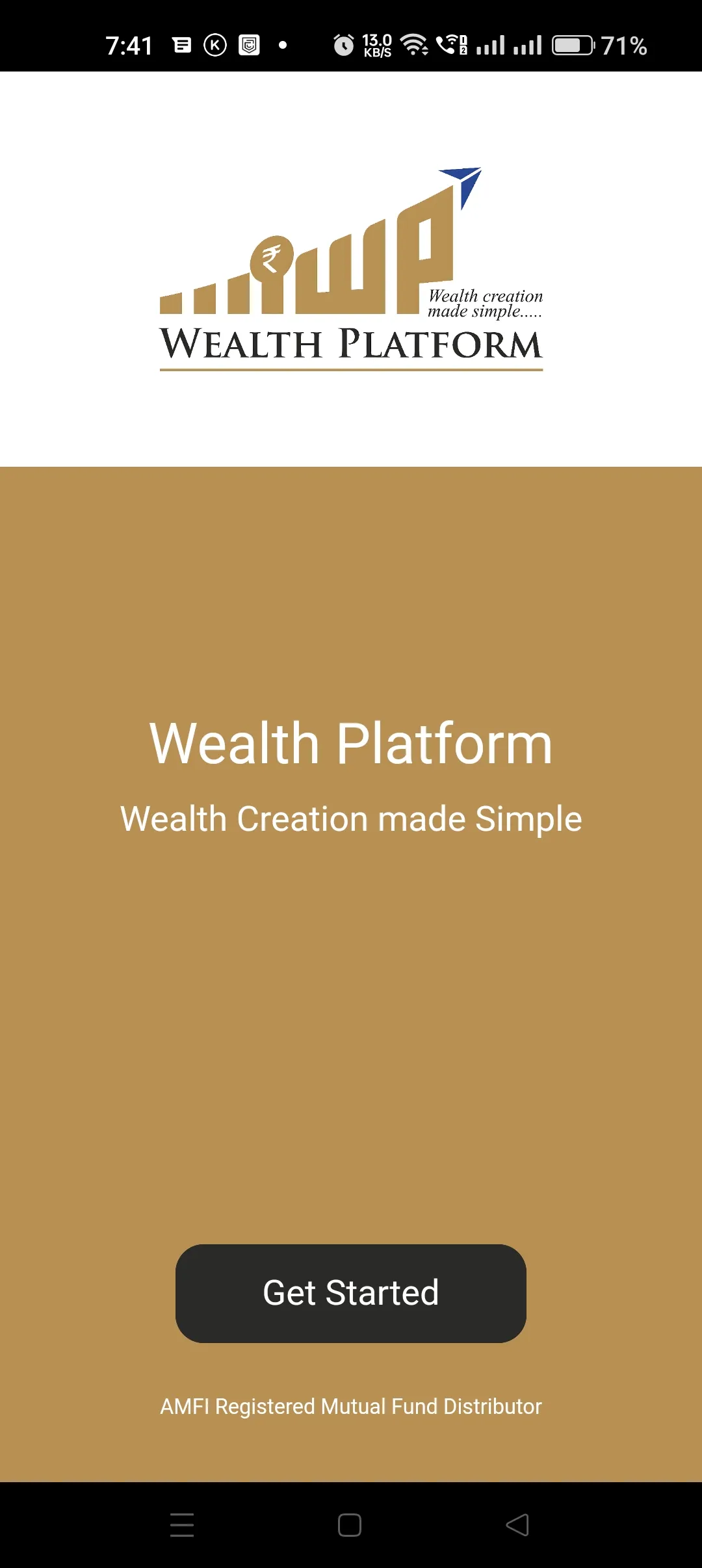 Wealth Platform | Indus Appstore | Screenshot