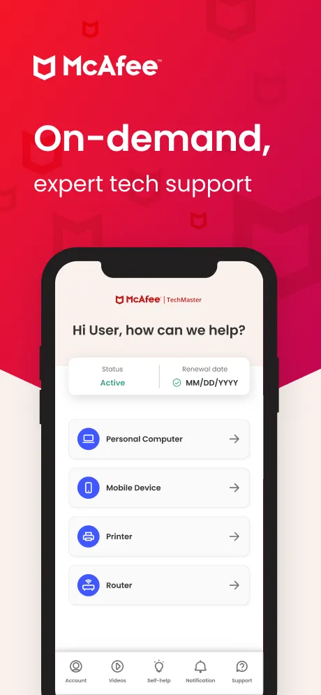 McAfee TechMaster | Indus Appstore | Screenshot