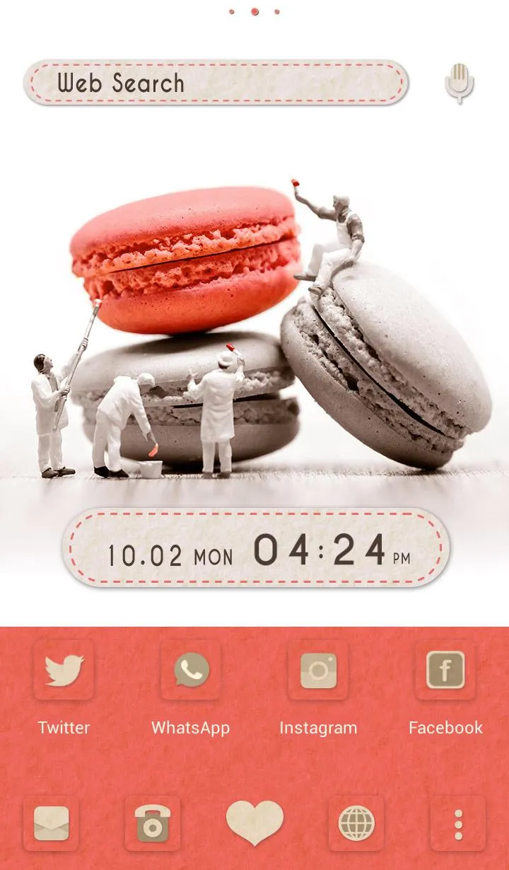 Miniature Macaroon Paint Theme | Indus Appstore | Screenshot