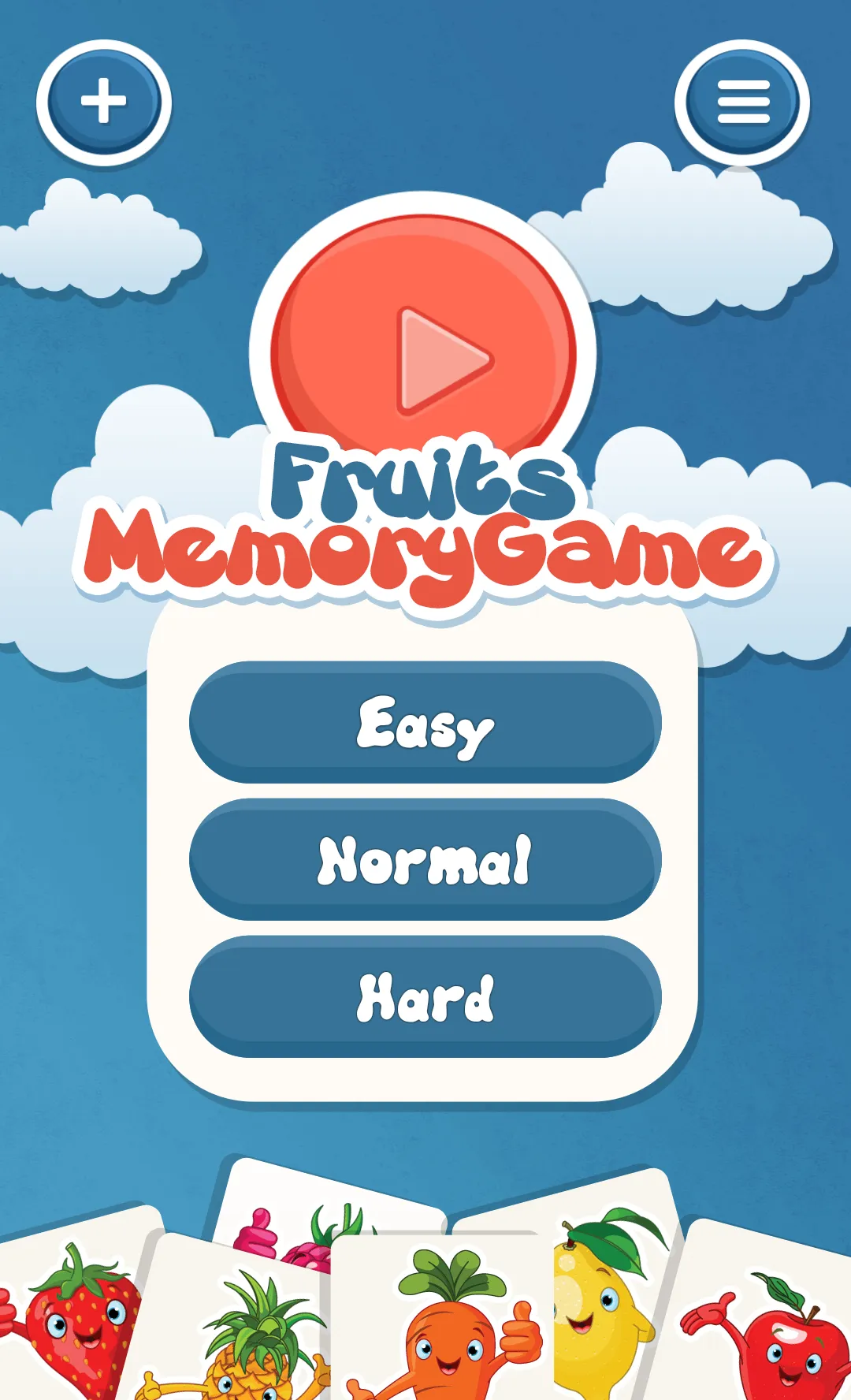 Fruits Memory Game for kids | Indus Appstore | Screenshot