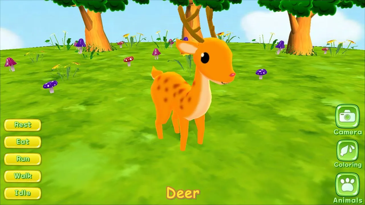 Animal Coloring 3D - AR | Indus Appstore | Screenshot