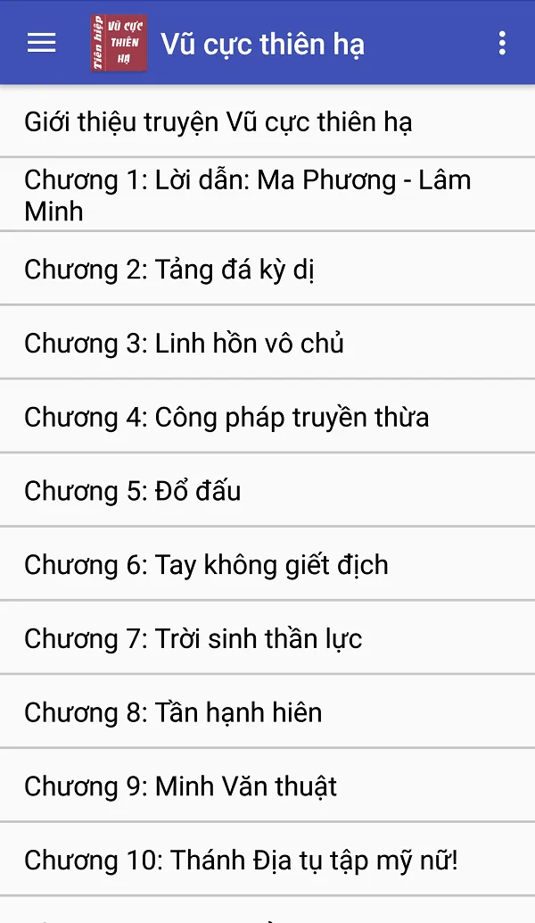 Vu cuc thien ha - Tien hiep | Indus Appstore | Screenshot