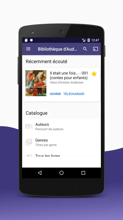 French AudioBook Library | Indus Appstore | Screenshot