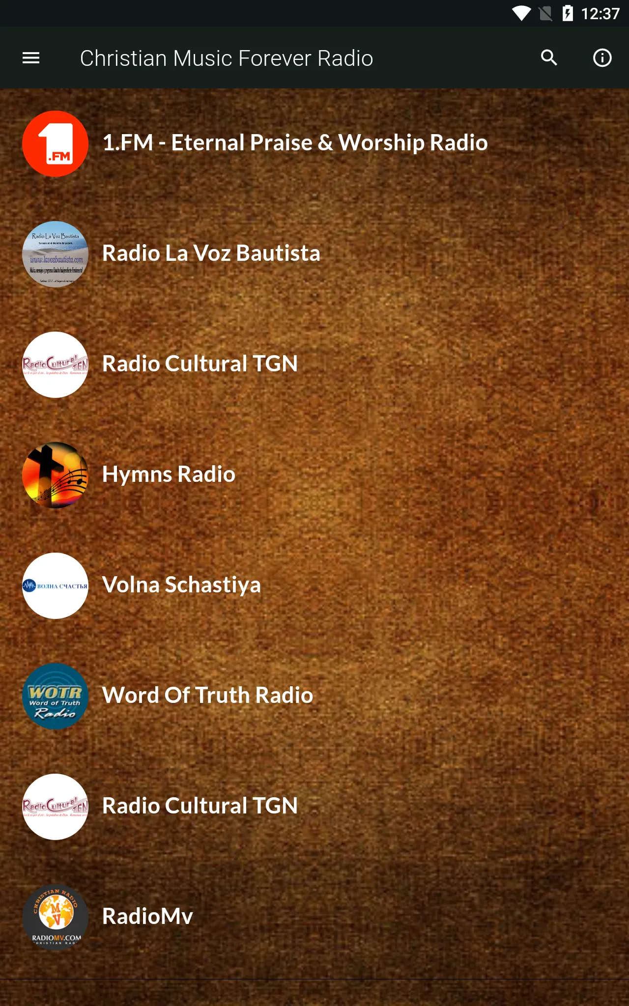 Christian Music Radio | Indus Appstore | Screenshot