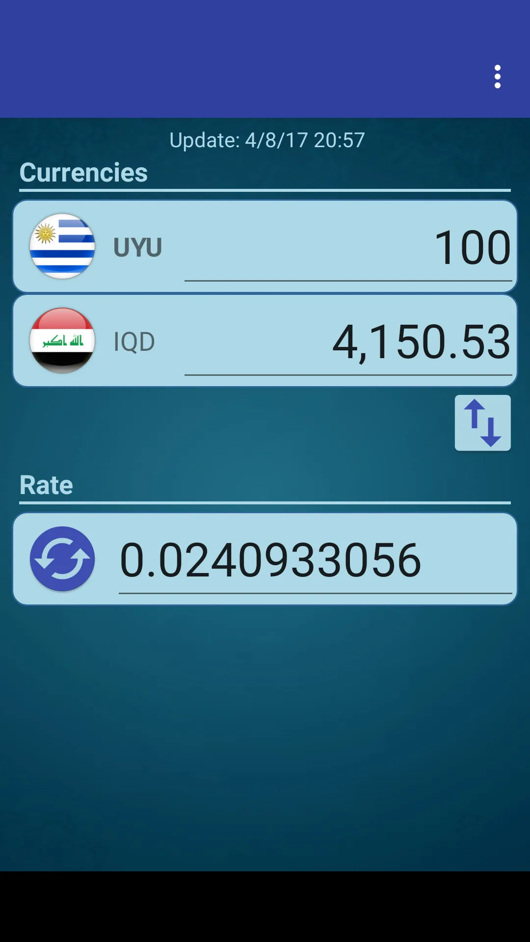 UYU Peso x Iraqi Dinar | Indus Appstore | Screenshot