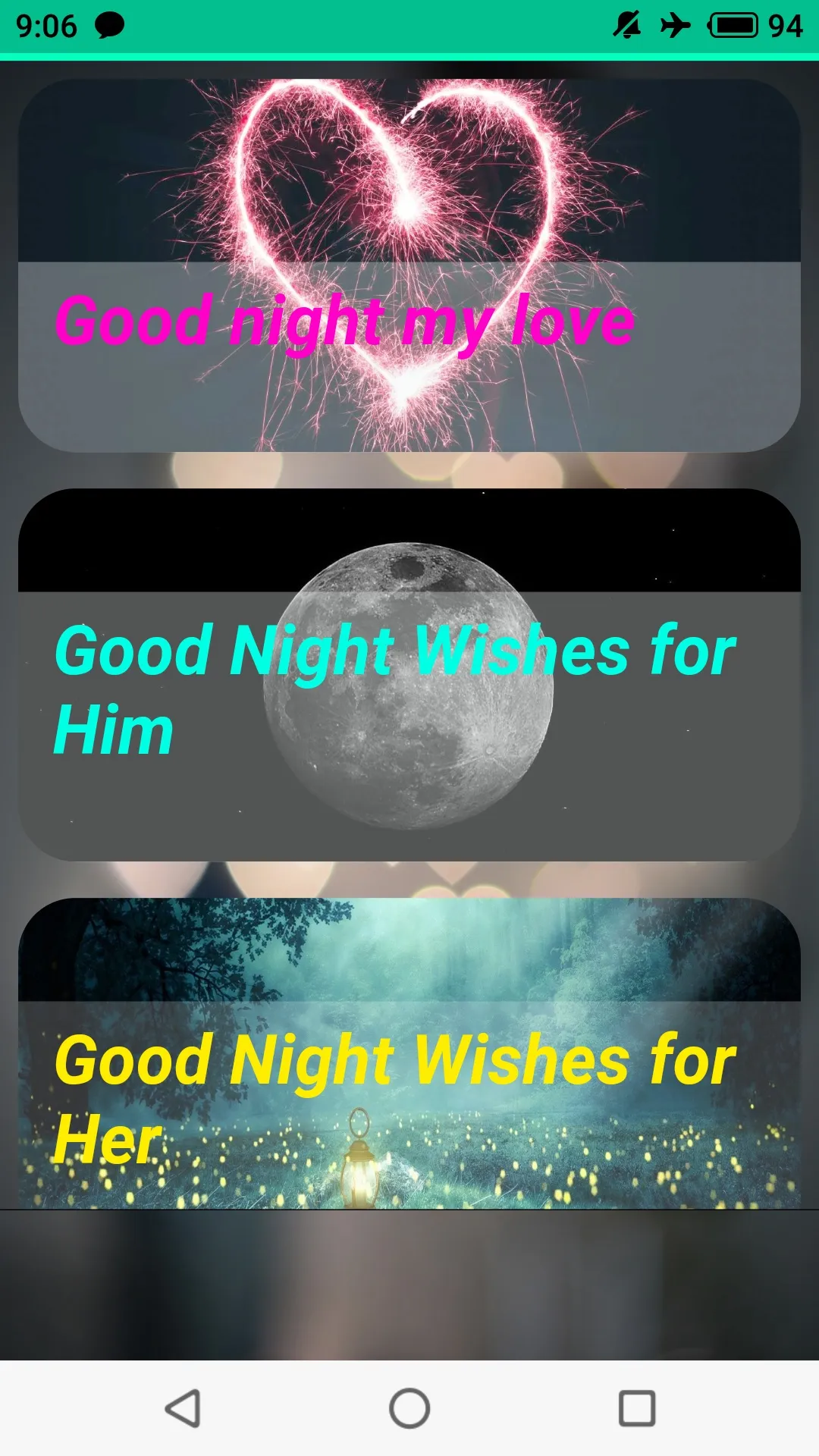 Good Night My Love | Indus Appstore | Screenshot