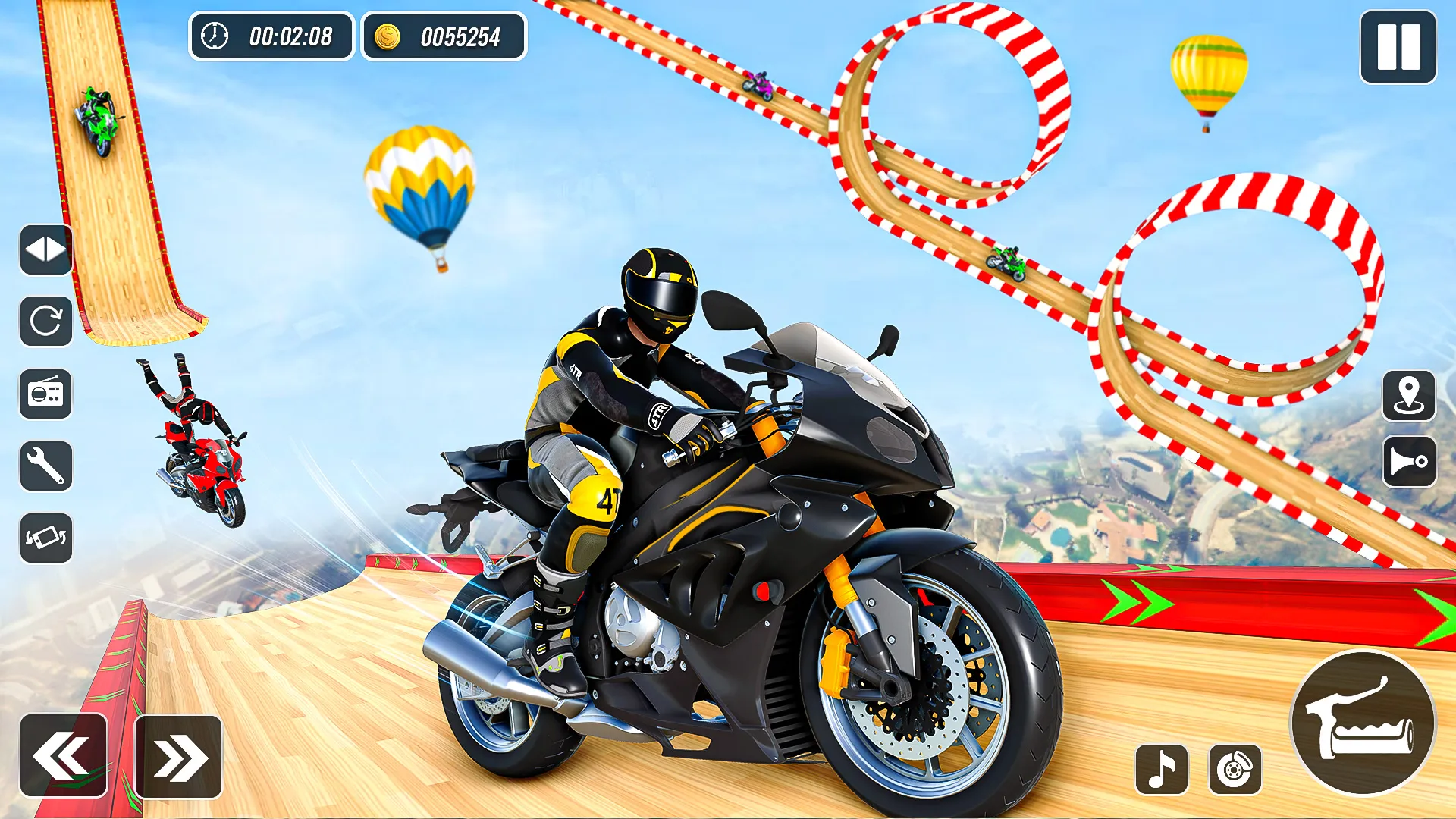 Mega Ramp Stunts Bike Games 3d | Indus Appstore | Screenshot