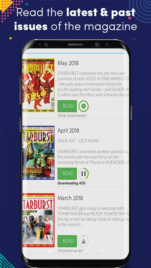 Starburst Magazine Vault | Indus Appstore | Screenshot