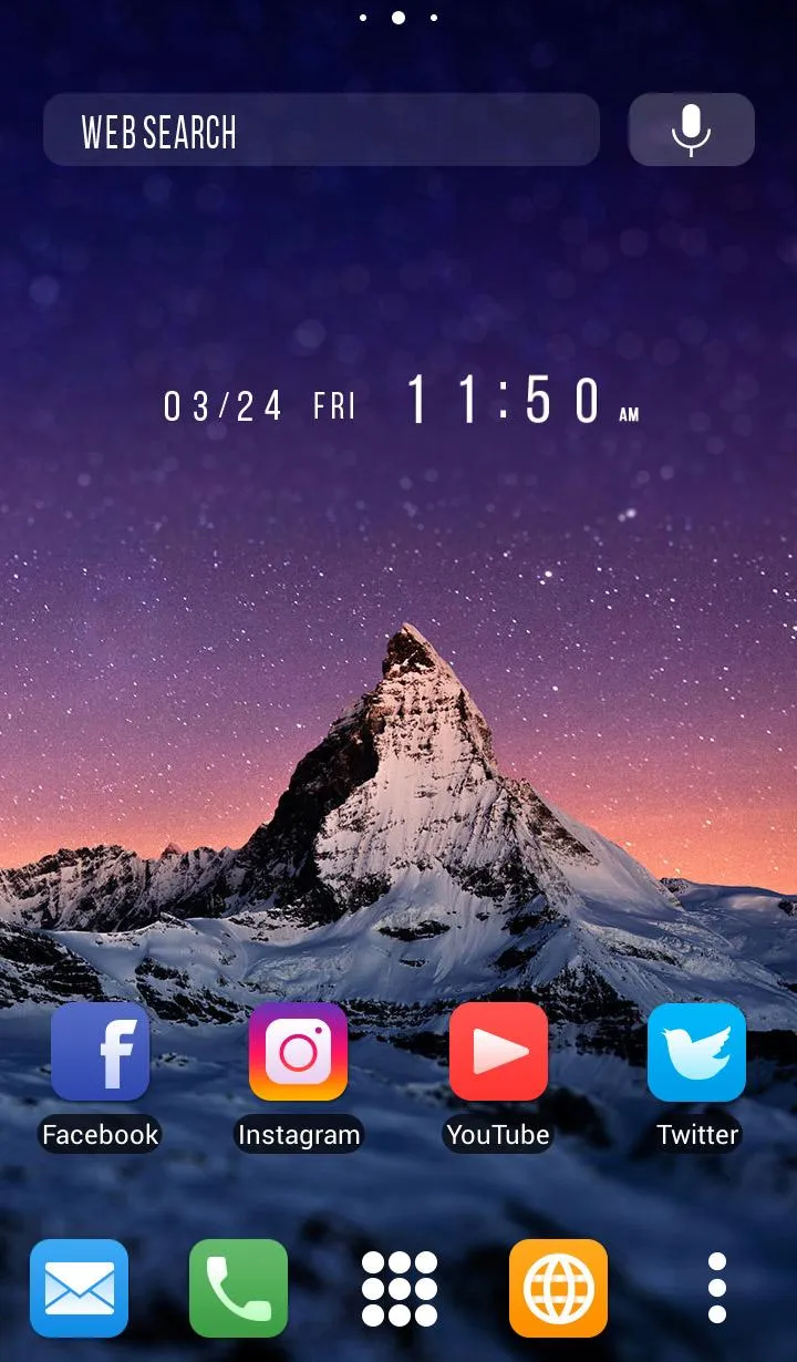 Matterhorn Theme +HOME | Indus Appstore | Screenshot