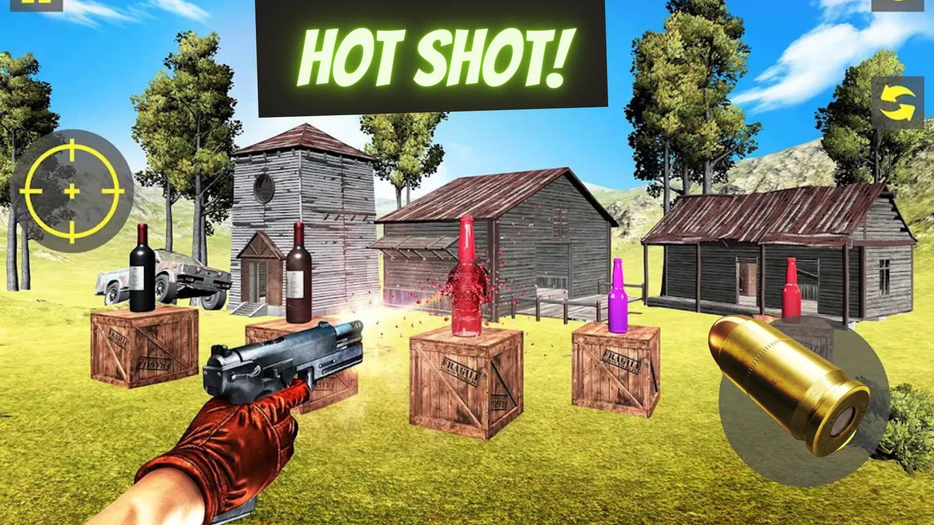 Bottle Shooting- Gun Target | Indus Appstore | Screenshot