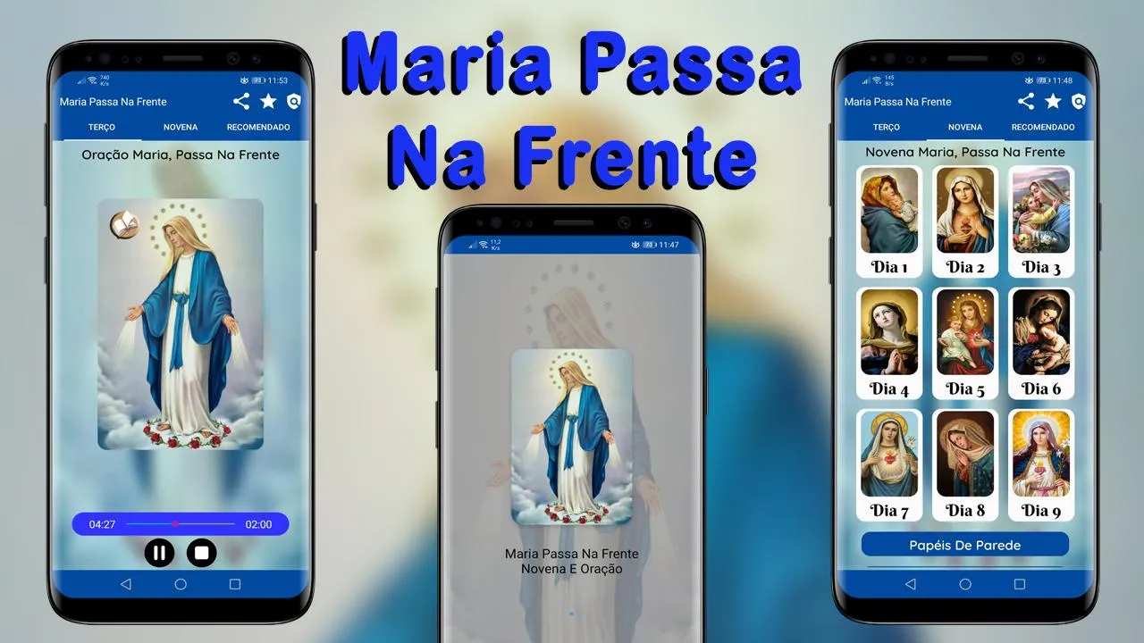 Maria Passa Na Frente Oração | Indus Appstore | Screenshot