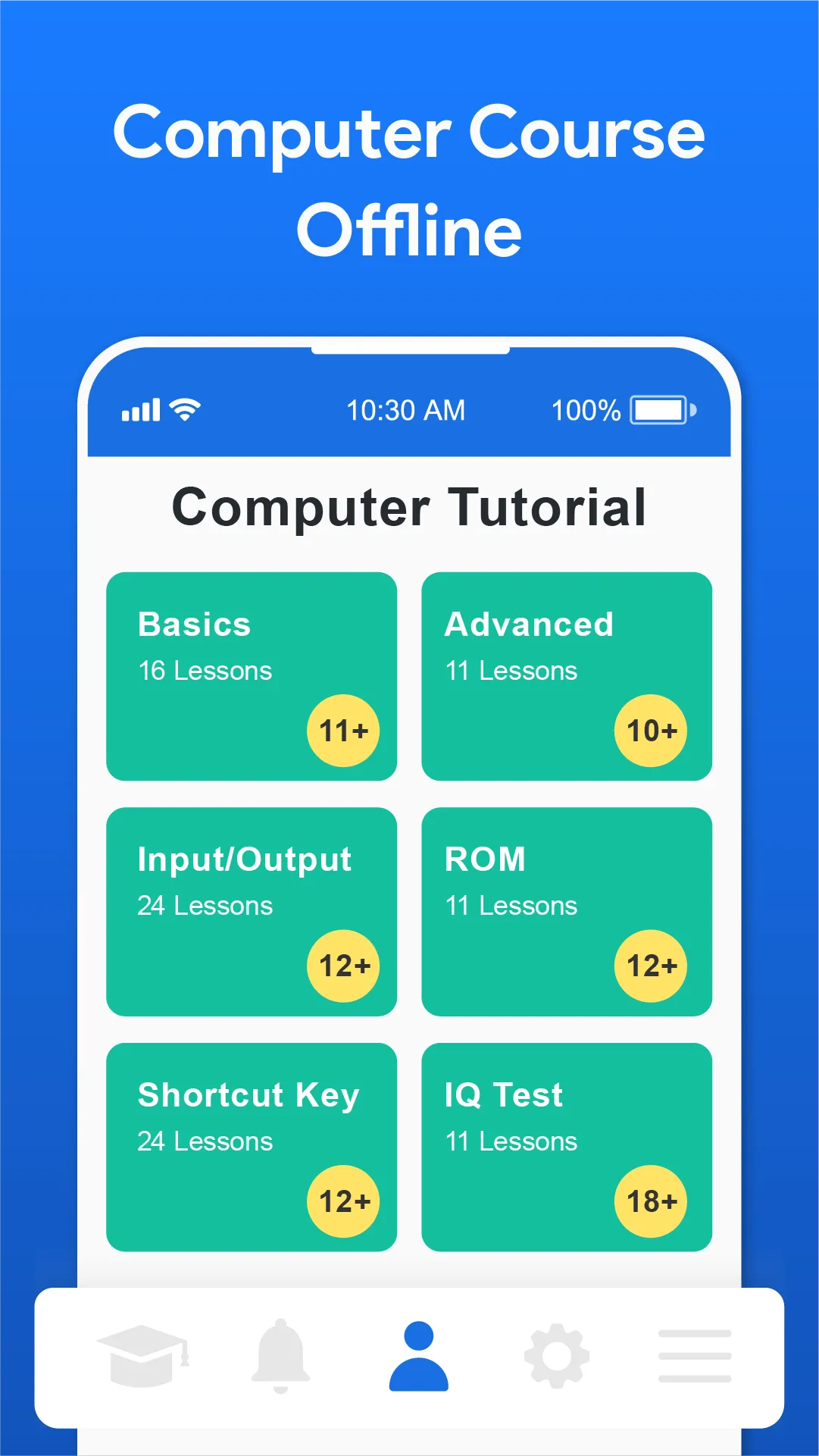 Computer Course: Offline | Indus Appstore | Screenshot