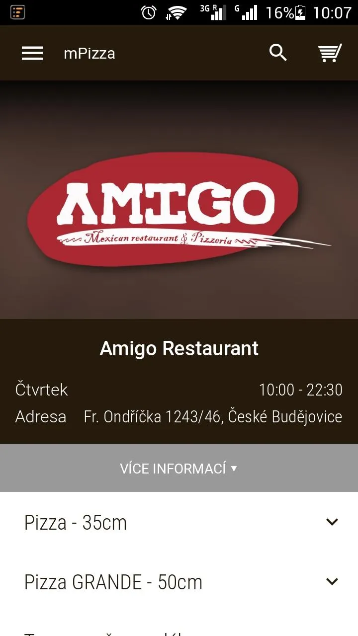 Amigo Restaurant | Indus Appstore | Screenshot