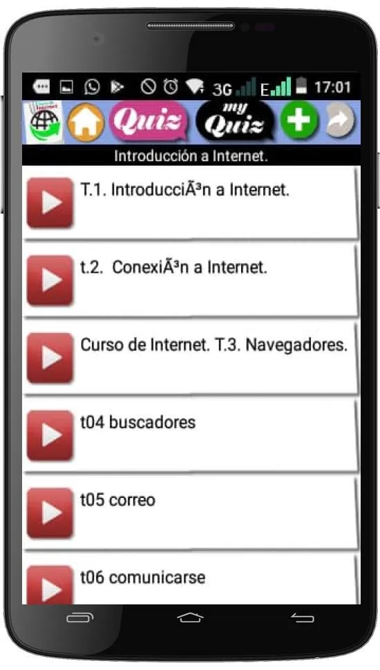 CURSO DE INTERNET | Indus Appstore | Screenshot