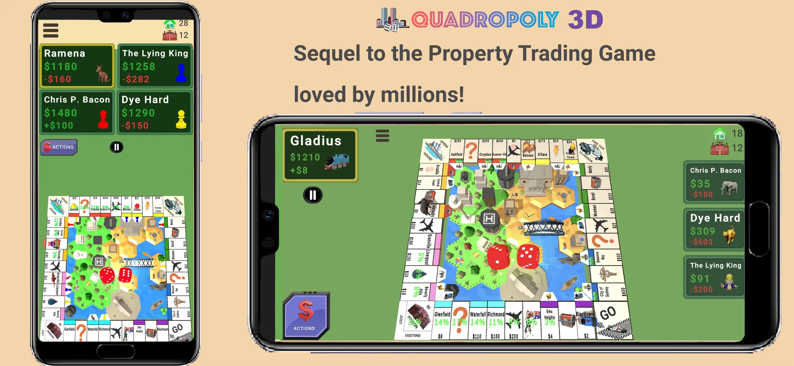 Quadropoly - Monopolist Tycoon | Indus Appstore | Screenshot