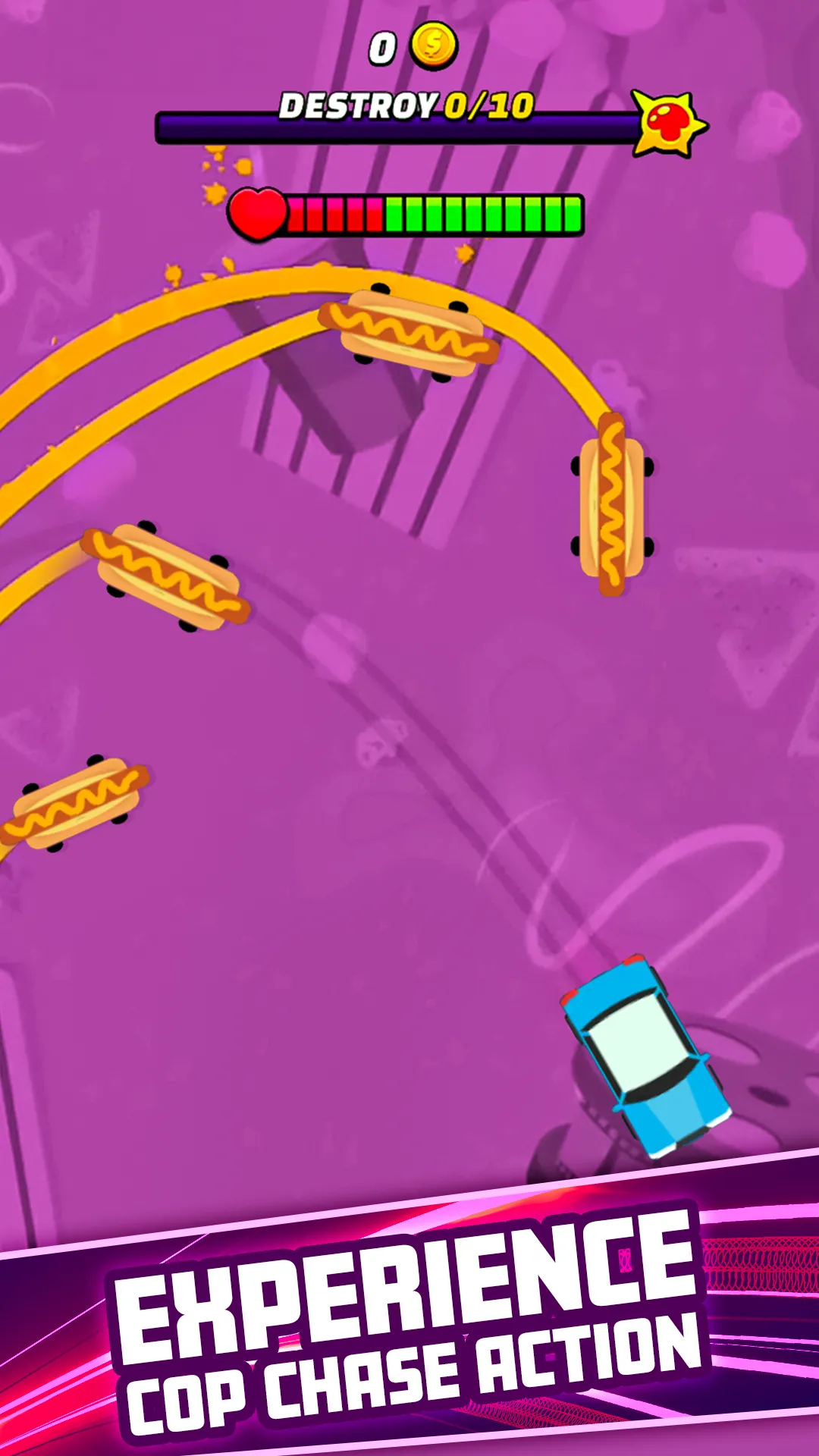 Police Pursuit: Burnout Rush! | Indus Appstore | Screenshot