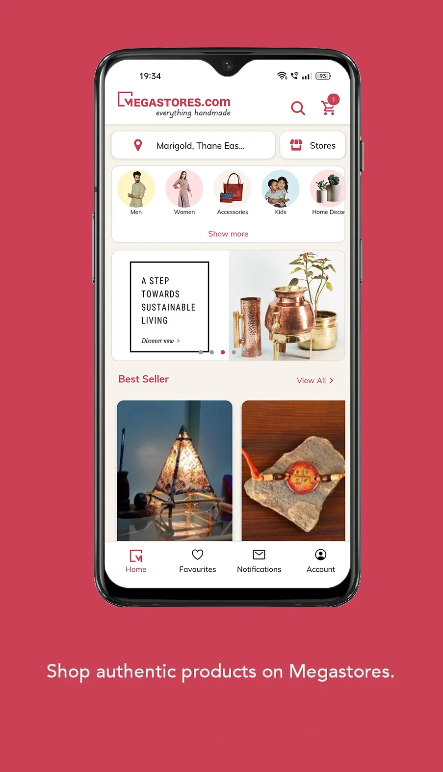 Megastores Everything Handmade | Indus Appstore | Screenshot