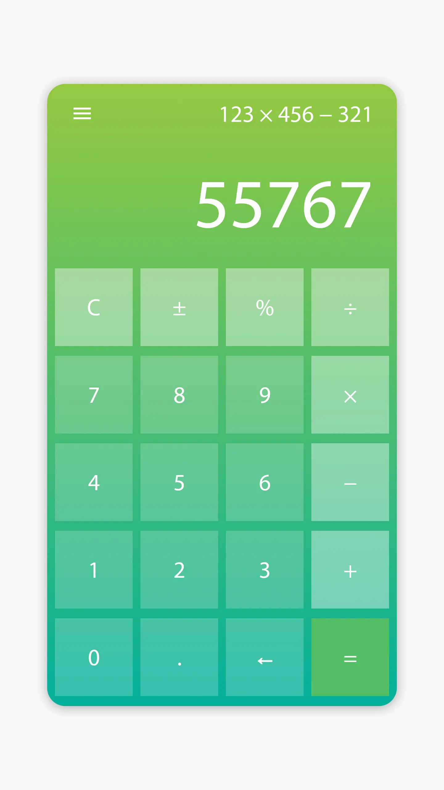 Minimal Calculator | Indus Appstore | Screenshot