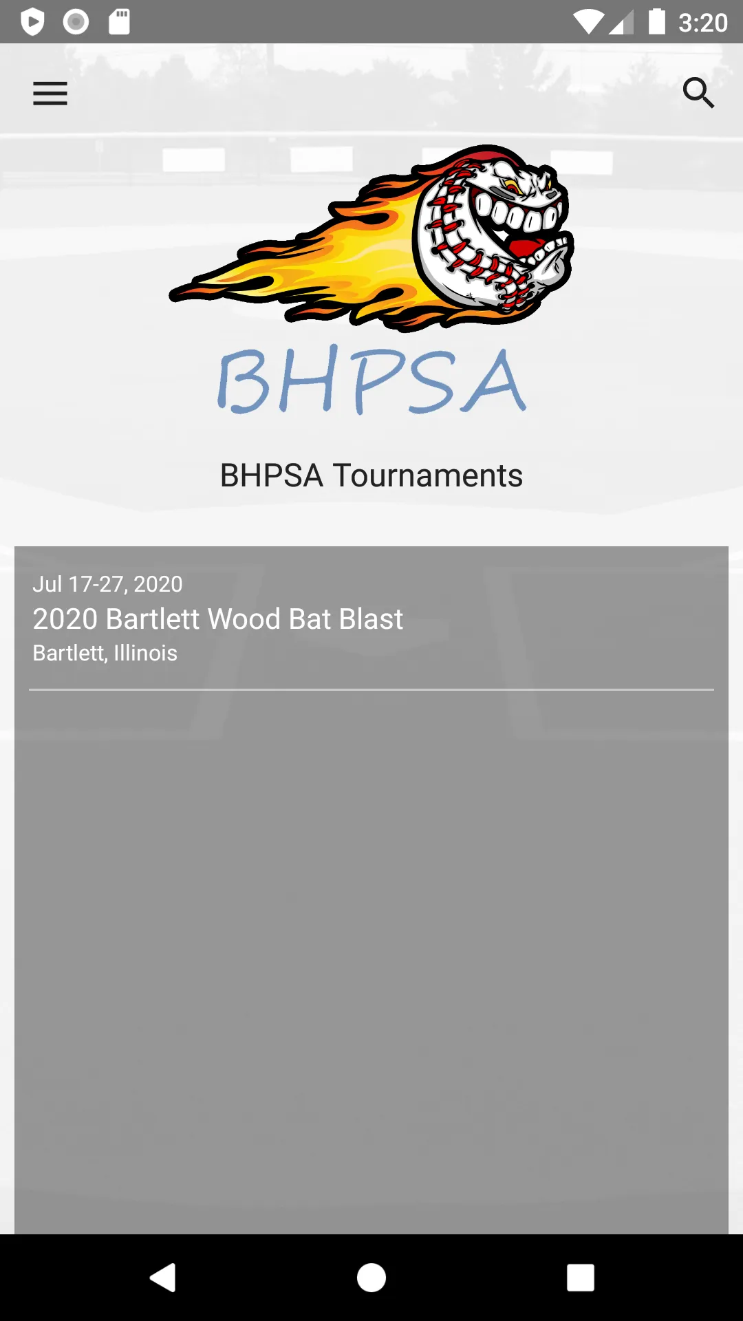 BHPSA Tournaments | Indus Appstore | Screenshot