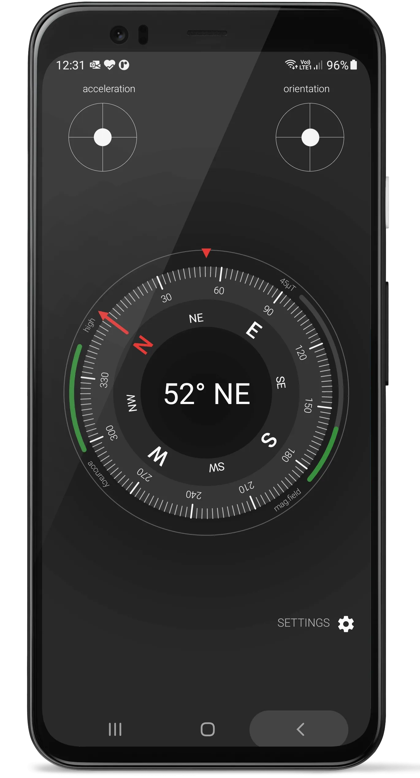 Digital Compass - Smart Tool | Indus Appstore | Screenshot