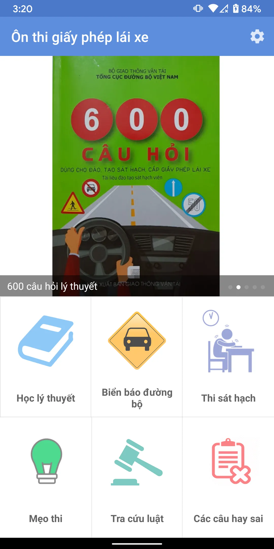 Ôn thi GPLX 600 câu hỏi | Indus Appstore | Screenshot