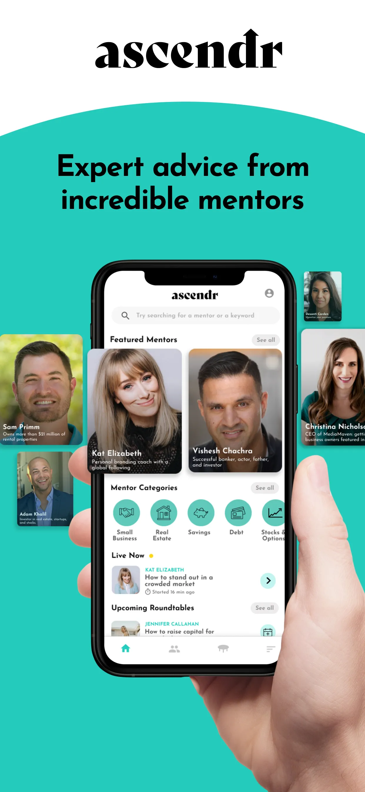 Ascendr: Find Your Mentor | Indus Appstore | Screenshot