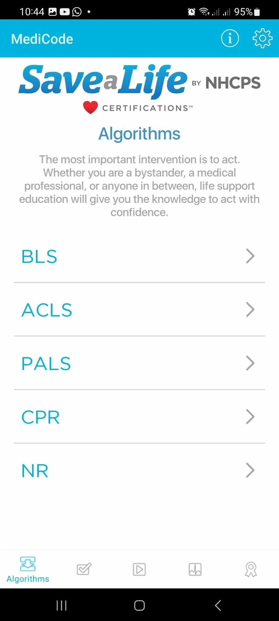 MediCode: ACLS, BLS & PALS | Indus Appstore | Screenshot