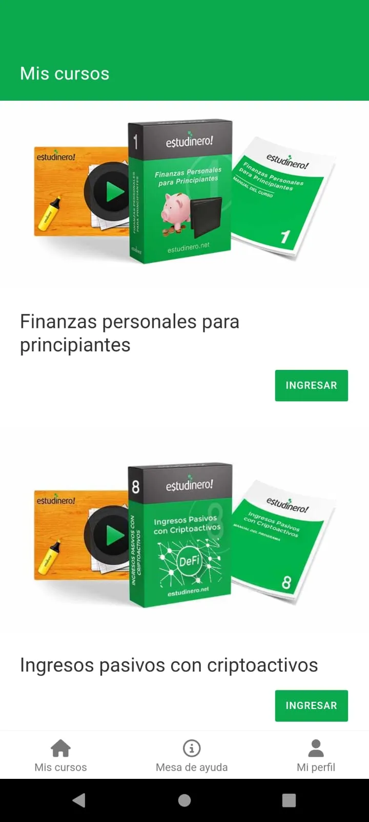 Campus Estudinero | Indus Appstore | Screenshot