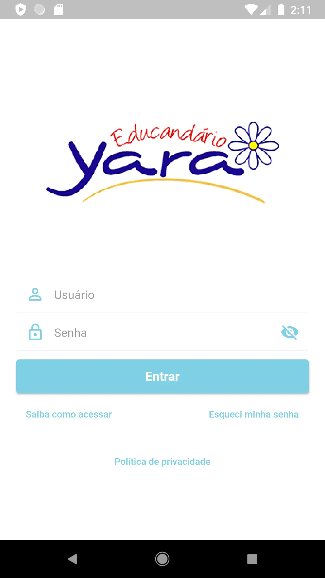 Educandário Yara App | Indus Appstore | Screenshot