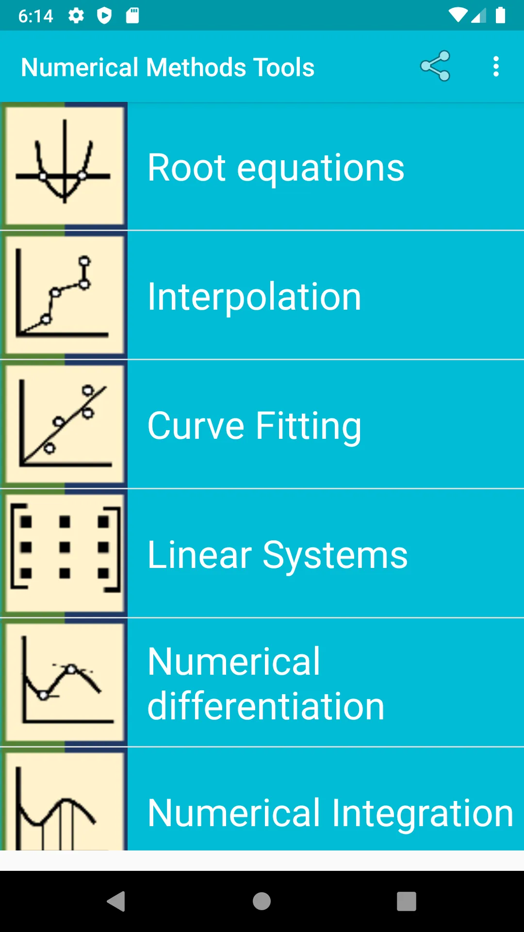 Numerical Methods Tools | Indus Appstore | Screenshot