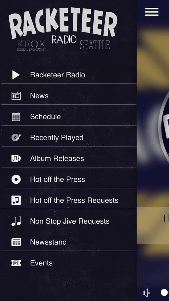 Racketeer Radio KFQX | Indus Appstore | Screenshot